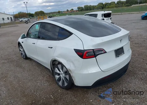 2021 Tesla Model Y Long Range Dual Motor All-Wheel Drive из США, поврежденный, VIN 5YJYGDEE1MF086369